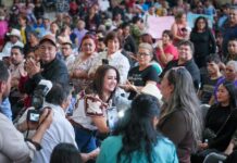 Gladyz Butanda consolida en Uruapan la fuerza territorial en defensa de la transformación