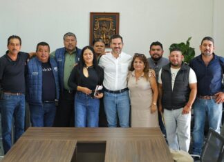 Yankel Benítez cierra filas con jefes de tenencia; establecen obras prioritarias en zona rural