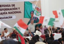 Reconoce Morón avance de la transformación en Michoacán de la mano de Sheinbaum