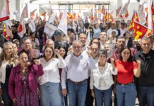 Avanza Morón en la construcción de la unidad en Michoacán