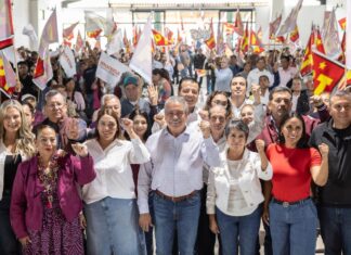 Avanza Morón en la construcción de la unidad en Michoacán