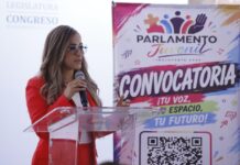 El Parlamento Juvenil Incluyente se realizará los días 10 y 11 de septiembre