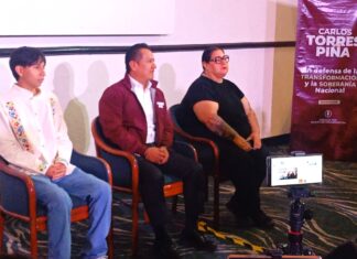 La cultura como eje de seguridad en Michoacán; acompaña la artista Irasema Parra a Carlos Torres Piña