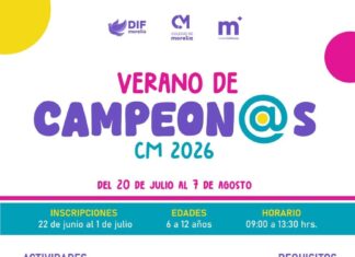Colegio de Morelia abre inscripciones para “Verano de Campeon@s CM 2026”