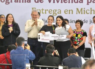 Entregan Viviendas del Bienestar en Morelia