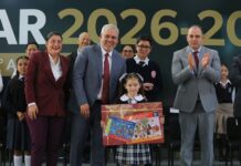 Bedolla consolida la estabilidad educativa en Michoacán al arrancar el ciclo 2026-2027