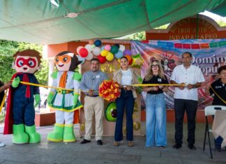 Indaparapeo celebra Feria de Alimentación Saludable; acerca nutrición y servicios médicos a las familias