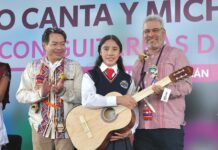 Más de 10 mil guitarras de Paracho llegarán a secundarias de Michoacán: Bedolla