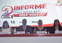 Víctor Vázquez rinde Segundo Informe; más de 120 obras y finanzas sin adeudos en Puruándiro