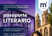 SeCultura Morelia presenta el Pasaporte Literario de las Cabinas de Lectura