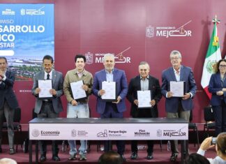 Firma Bedolla fideicomiso del Parque Bajío; inicia con 100 mdp aportados por iniciativa privada