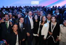 Claudio X. González y Alessandra Rojo de la Vega, destacan buen gobierno de Alfonso Martínez en Morelia
