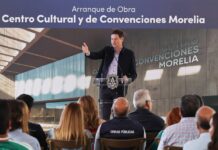 Alfonso Martínez proyecta obras estratégicas con Centro Cultural y de Convenciones de Morelia