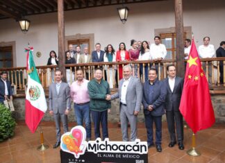 Bedolla y embajador de China impulsan agenda económica, turística y cultural para Michoacán