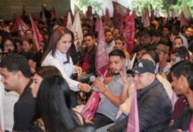 Más de 2 mil jóvenes respaldan a Gladyz Butanda en defensa de la 4T
