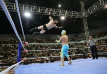 Con gran función de lucha libre, Alfonso Martínez reinaugura el Domo Bicentenario