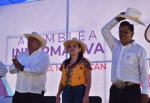 Grecia Quiroz llama en Tarímbaro a perder el miedo y abrir paso a nuevos liderazgos ciudadanos