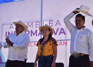 Grecia Quiroz llama en Tarímbaro a perder el miedo y abrir paso a nuevos liderazgos ciudadanos