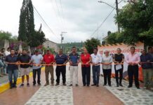 Gobierno Municipal de Charo inaugura la calle Pino Suárez, en el Barrio de Santiago