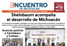 Sheinbaum acompaña el desarrollo de Michoacán