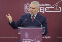 Más de 4 mil 800 efectivos vigilarán las Fiestas Patrias en Morelia: Bedolla