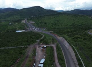 Casi listo, el segmento del periférico entre salida Mil Cumbres y los hospitales en Charo