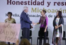 “No estás sola”: Bedolla respalda a Sheinbaum y destaca inversión histórica de 57 mil mdp para Michoacán