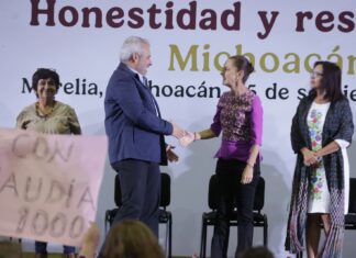 “No estás sola”: Bedolla respalda a Sheinbaum y destaca inversión histórica de 57 mil mdp para Michoacán