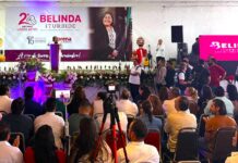 Belinda Iturbide rinde cuentas en Puruándiro; salud y atención a familias de desaparecidos, entre sus prioridades