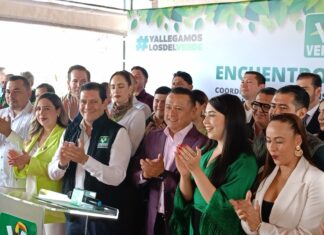 Partido Verde cierra filas con Torres Piña rumbo a 2027; Ernesto Núñez llama a la madurez política