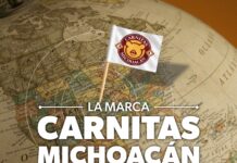 Carnitas Michoacán logra registro de su marca en Estados Unidos