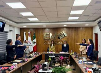 Rinden protesta nuevos integrantes del Consejo General del IEM