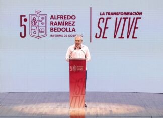 Destaca Bedolla inversiones históricas en agua, carreteras y salud durante su 5º Informe en Zamora