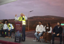 Abren primer tramo del Segundo Anillo Periférico de Jaripeo-La Goleta, en Charo; comunica a Ciudad Salud