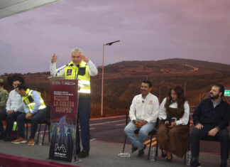 Abren primer tramo del Segundo Anillo Periférico de Jaripeo-La Goleta, en Charo; comunica a Ciudad Salud