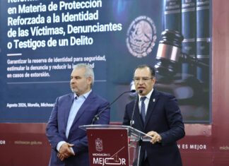 Michoacán llevará al Congreso propuesta para blindar identidad de víctimas y denunciantes de extorsión
