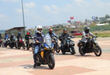 Cruzada por la movilidad segura del Gobierno de Morelia capacita a motociclistas