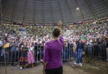 Una tarde moreliana con la presidenta de México