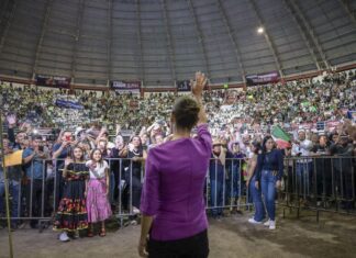 Una tarde moreliana con la presidenta de México