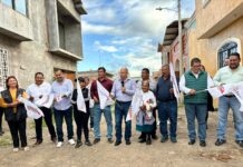 Arrancan trabajos en la Privada Emiliano Zapata de Tarímbaro