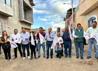 Arrancan trabajos en la Privada Emiliano Zapata de Tarímbaro