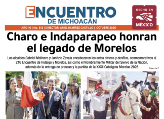 Charo e Indaparapeo honran el legado de Morelos