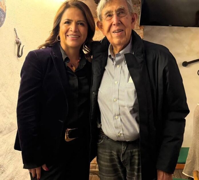 Fabiola y Cuauhtémoc Cárdenas