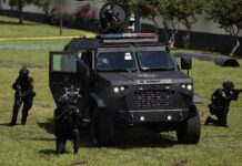 Con drones, unidades blindadas y tecnología, entra en acción el nuevo GOE en Michoacán