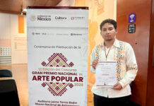 Joven Luis Martín Villafuerte Solís gana el LI Gran Premio Nacional de Arte Popular 2026