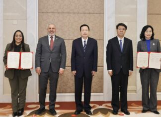 Michoacán y Shandong firman carta de intención para promover la cooperación entre regiones