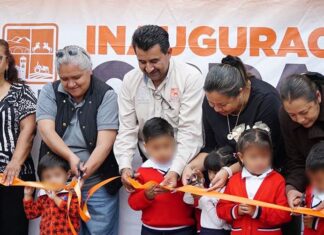 Inauguran pavimentación con concreto hidráulico en Nuevo Coronillas
