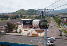 Primera fase del teleférico de Morelia conectará del Estadio Morelos al obelisco en minutos