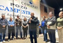 Eric Gaona inaugura pozo de agua en Cumbres del Campestre Tarímbaro