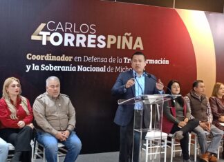 Torres Piña destaca avances federales en Michoacán y mantiene encuentros ciudadanos de la 4T